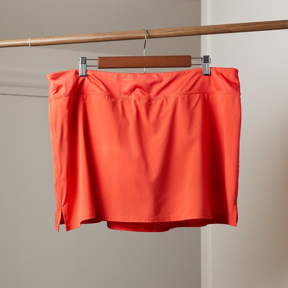 Gap Fit Bright Orange Athletic Skort
